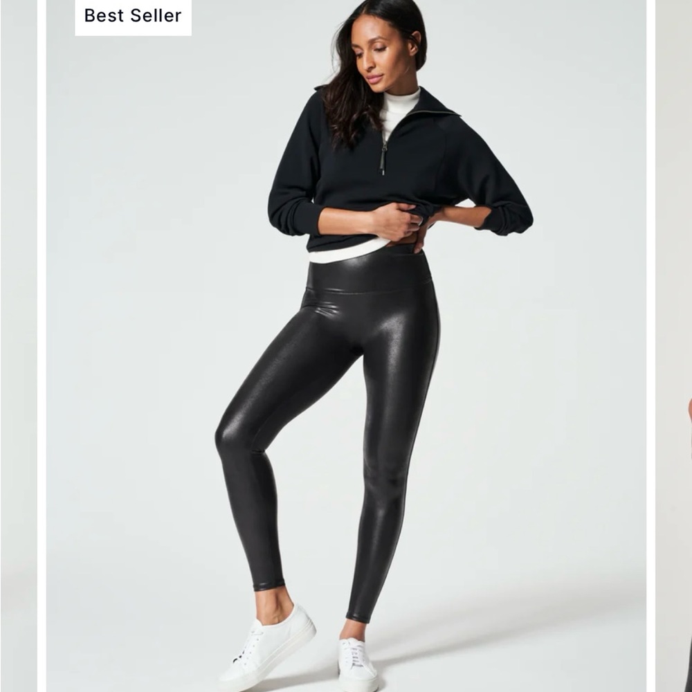 Spanx faux leather leggings - XXL PETITE